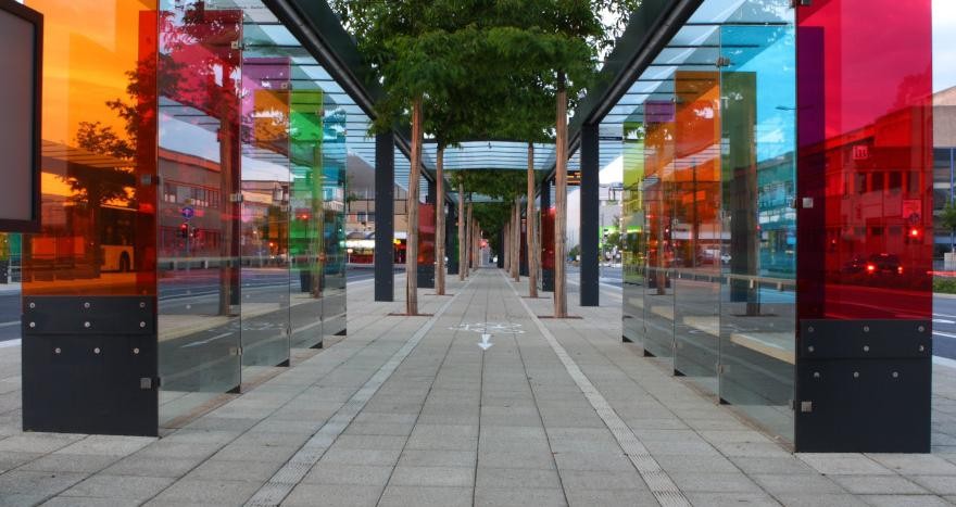 Busbahnhof Böblingen 2 - Quellenangabe - Bildarchiv Stadt Böblingen - Foto Stoehr
