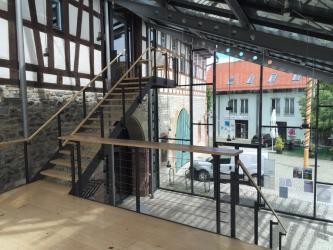 Foyer mit Blick nach draußen