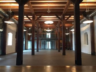 Saal von Bühne aus