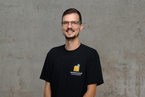 Abfallpädagoge Denis Reichle