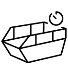 Piktogramm Pop-up Wertstoffhof