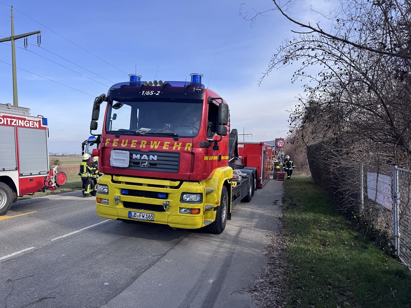 Einsatz Feuerwehr Fahrzeug