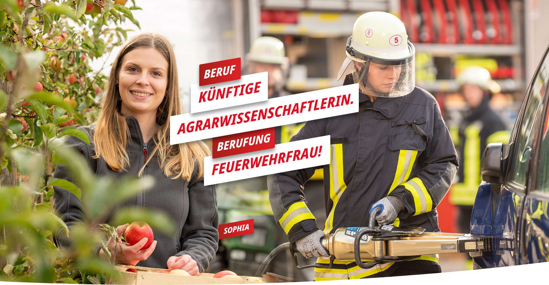 mehr zu Sophia - Beruf künftige Agrarwissenschaftlerin, Berufung Feuerwehrfrau