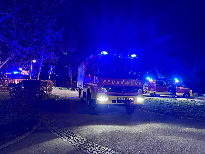 Einsatz Feuerwehr Blaulicht