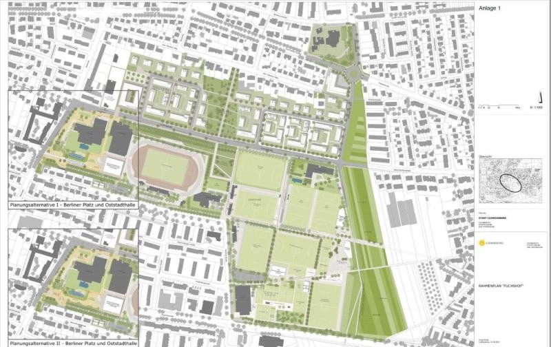 Beschlossener Rahmenplan der Stadt Ludwigsburg Beschlossener Rahmenplan der Stadt Ludwigsburg für den Fuchshof