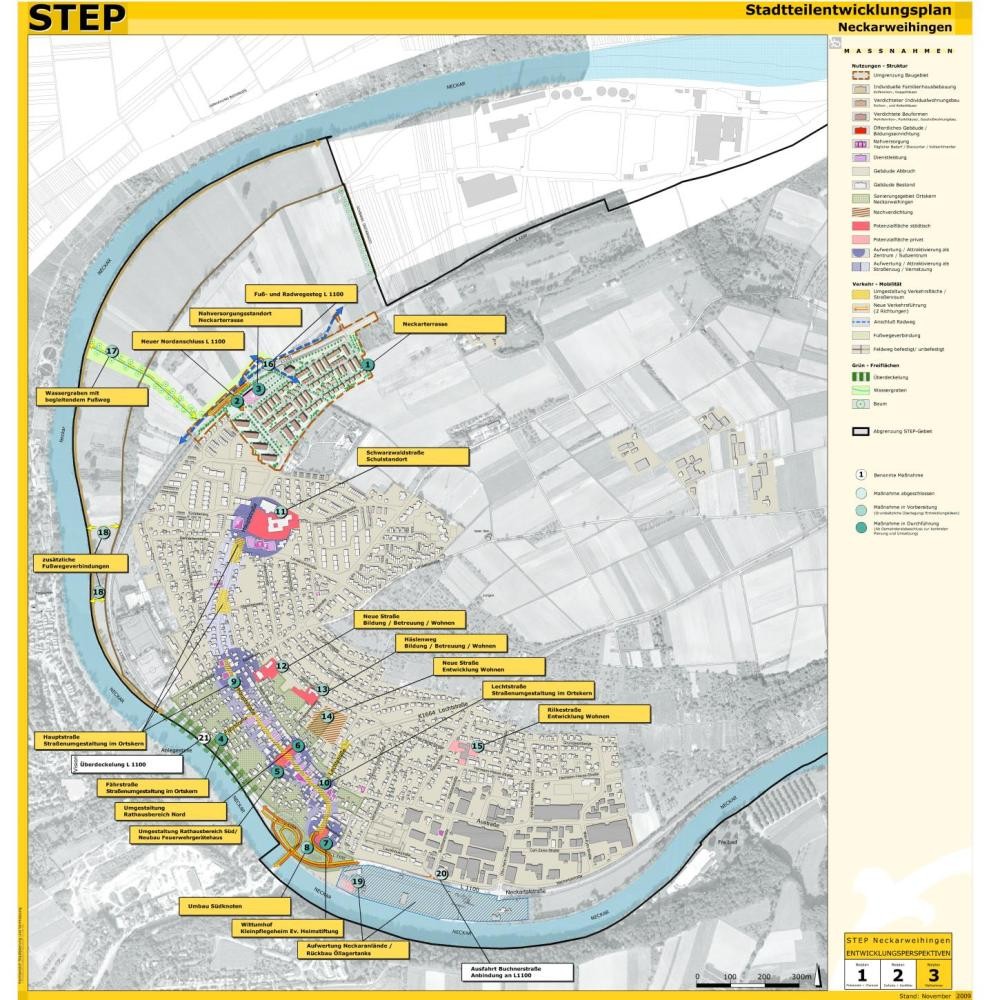 Maßnahmen STEP Neckarweihingen Maßnahmen STEP Neckarweihingen