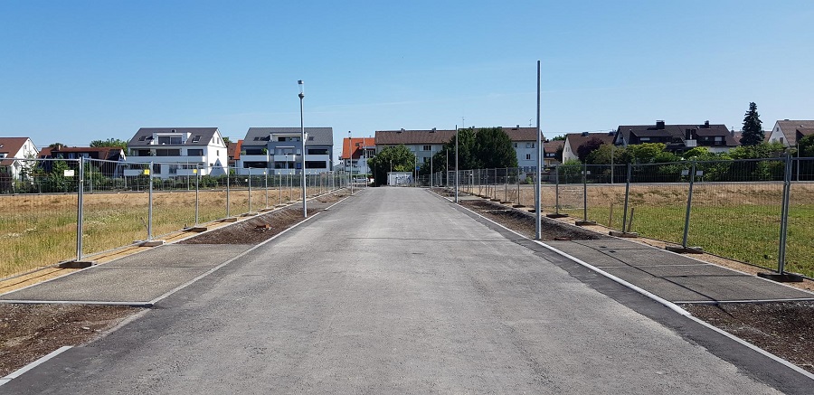 Baucluster 1 am Fuchshof ist erschlossen