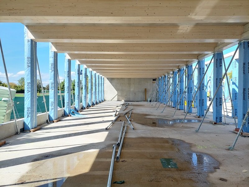 Holz-Beton-Verbundelemente der Decken