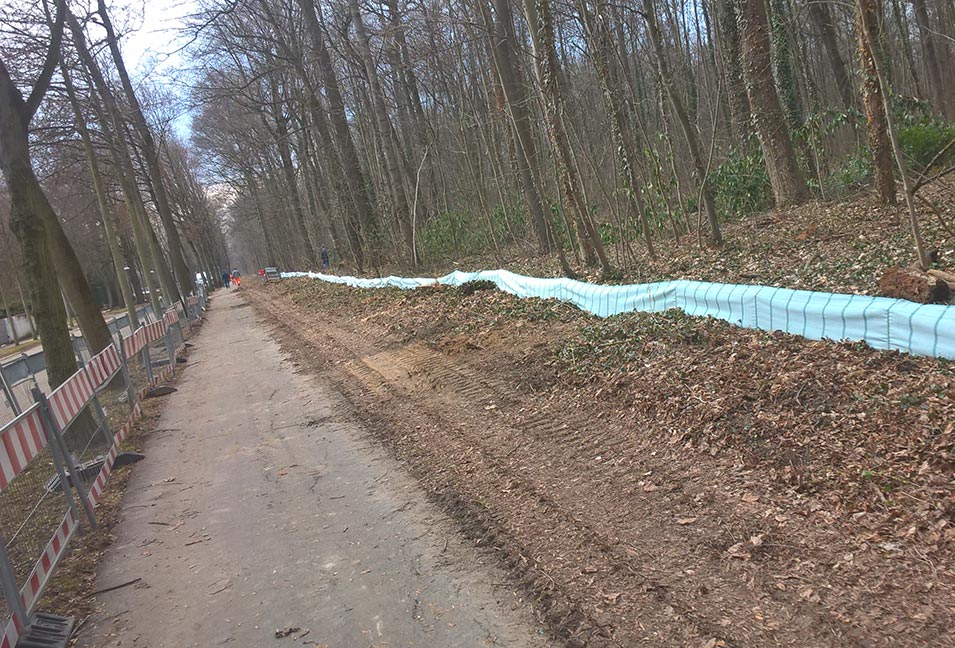 Krötenschutzzaun
