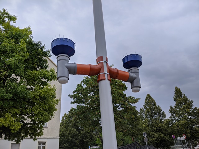 Regenwassersammler in der Alleenstraße