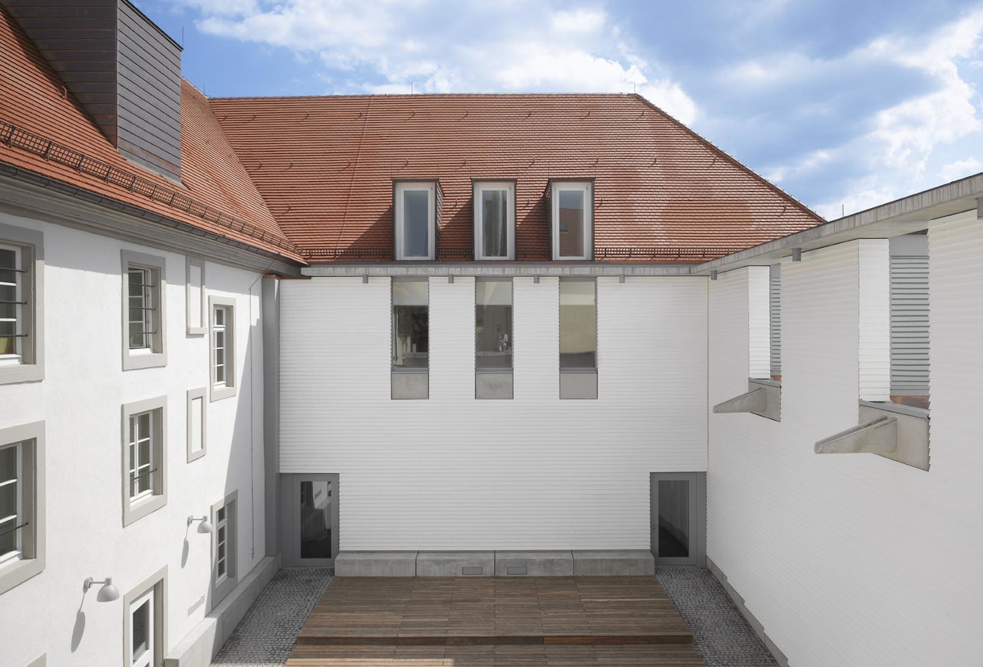 Der Innenhof des MIK.