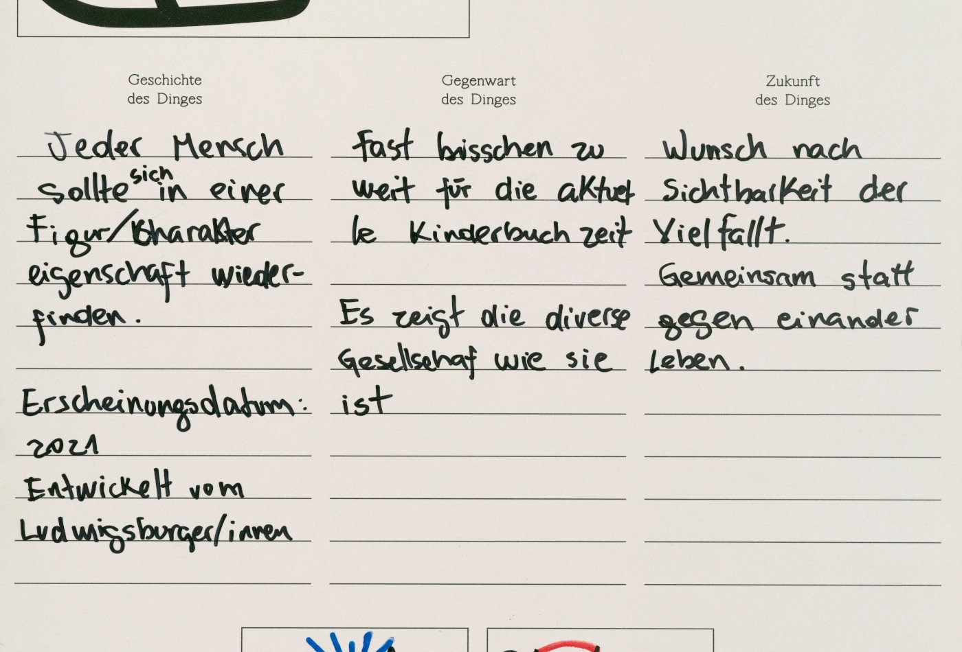 Ausschnitt aus Akte "In Ludwigsburg wimmelts"