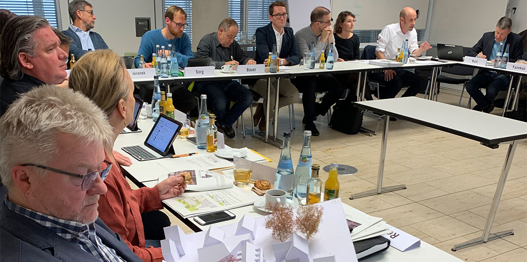 Diskussion im Gestaltungsbeirat
