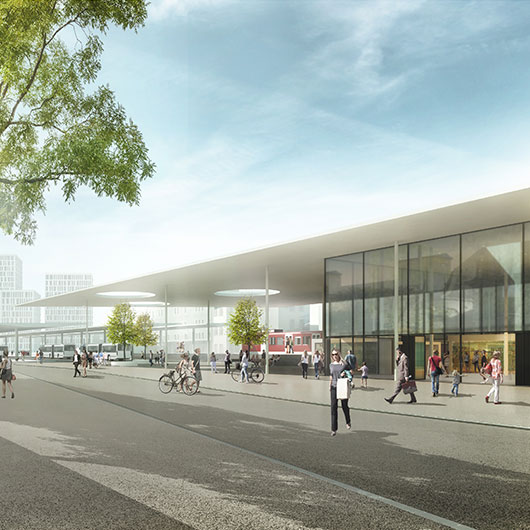 Wettbewerbsbeitrag vom Bahnhof