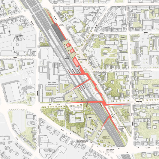 Lageplan KBK Architektengesellschaft Belz | Lutz mbH