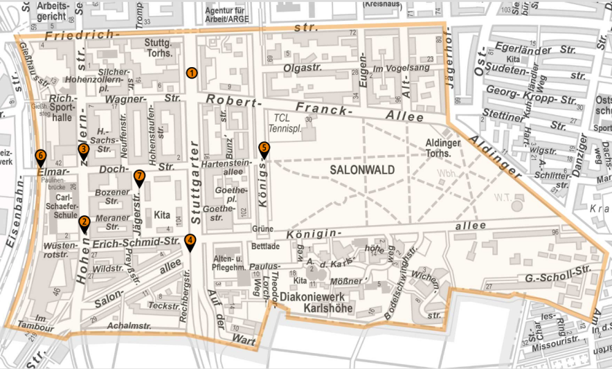 Virtuell durch die Südstadt auf Meinlb.de