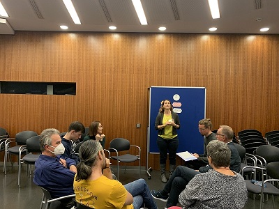 Gruppenarbeit beim Workshop