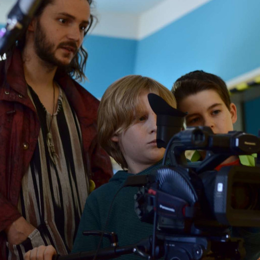 Kinder im Kinderfilmhaus