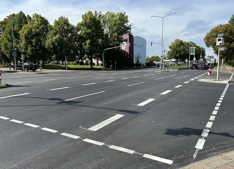 die Schwieberdinger Straße Ludwigsburg ist fertig