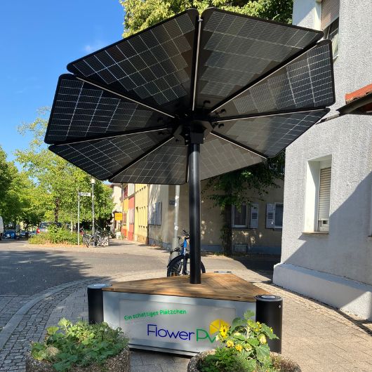 Solar-Sonnenschirm
