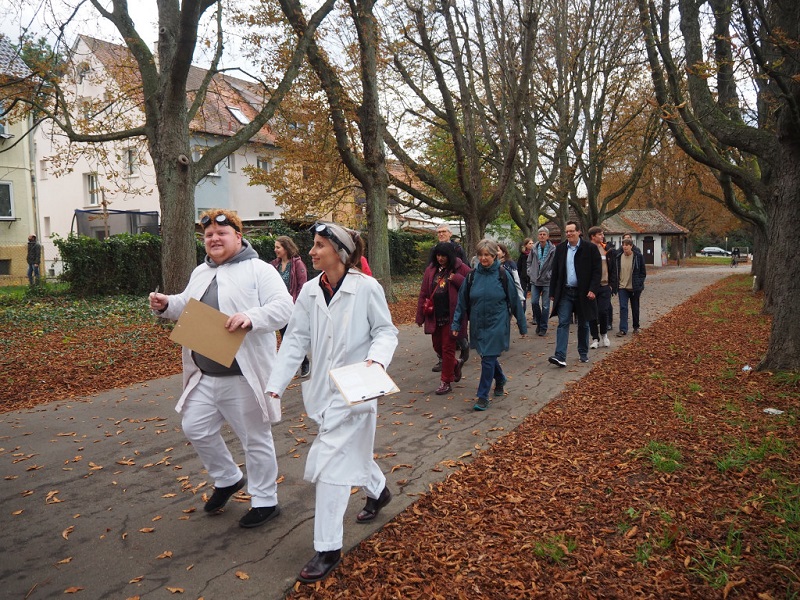 Foto zum inszenierten Stadtspaziergang in der Oststadt 