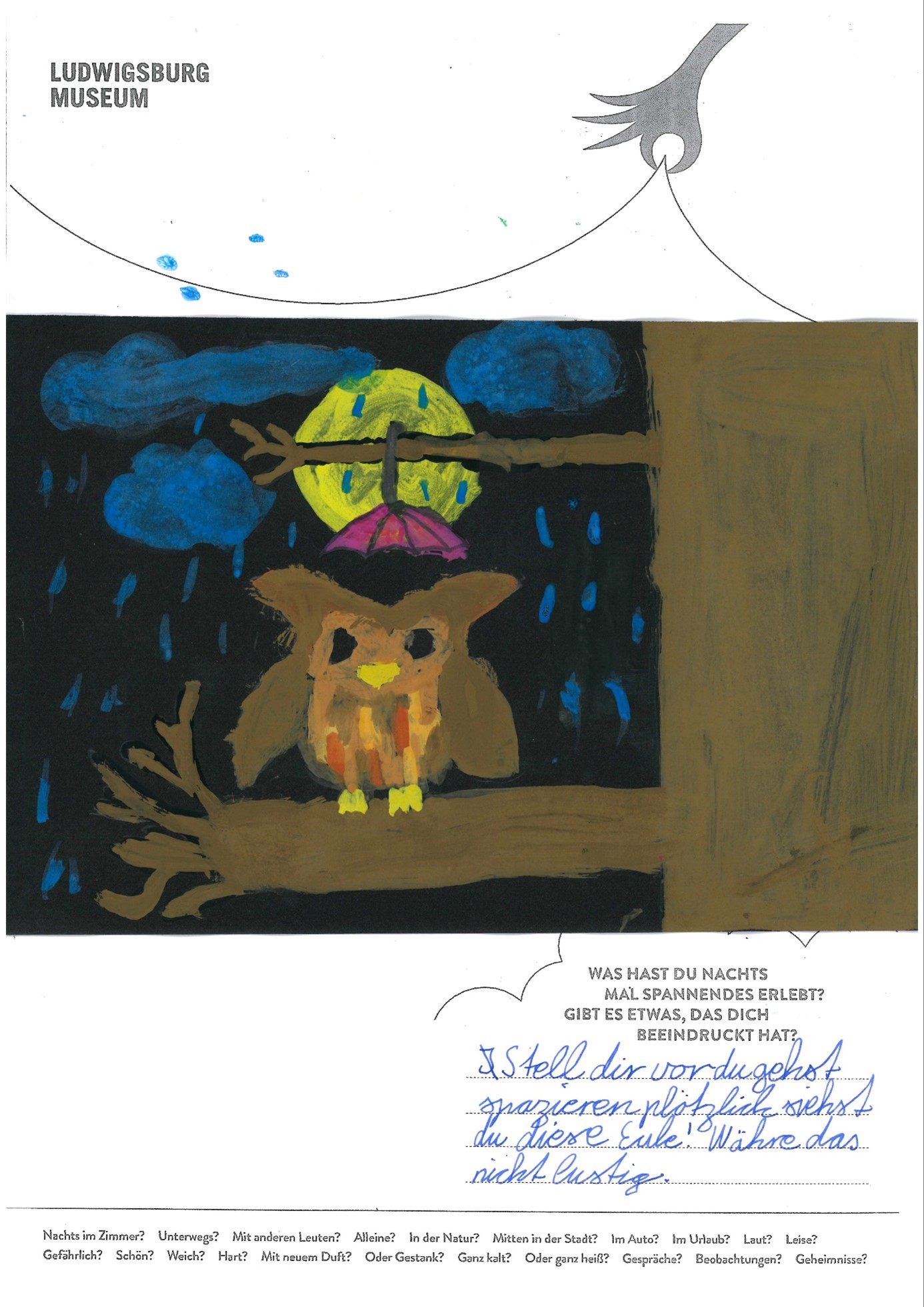 Plakatwettbewerb Nachtaktiv