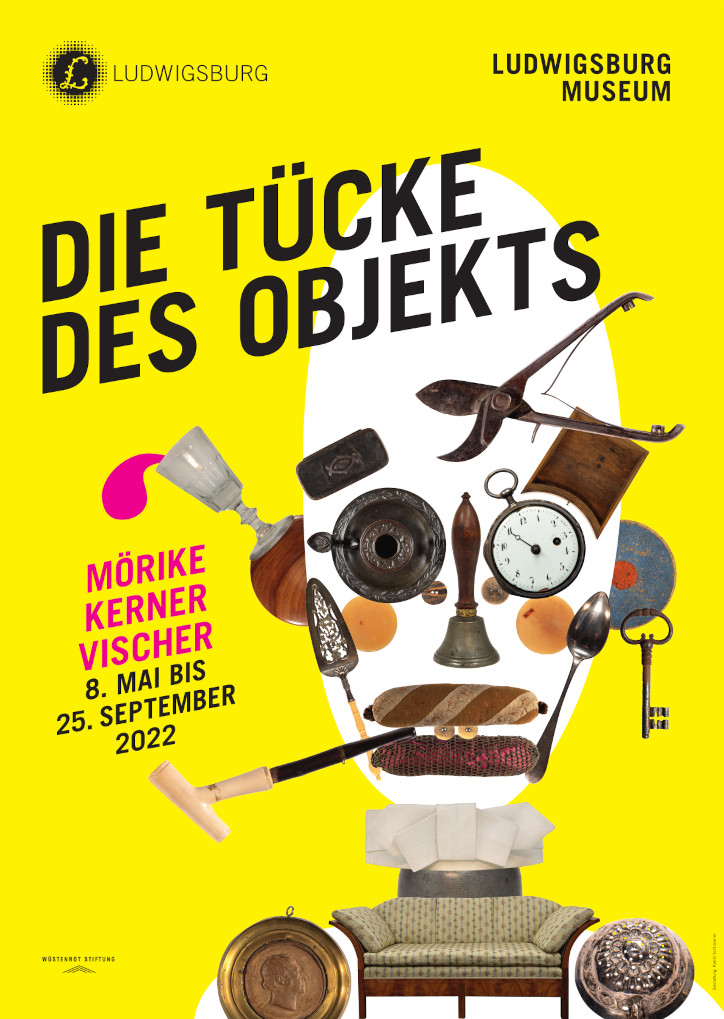 Eine sepiafarbene Fotografie zeigt das Arbeitszimmer von Friedrich Theodor Vischer