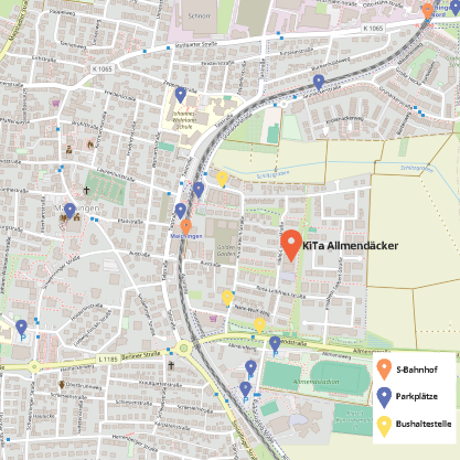 Karte für "Next Job Reggio-Kita"