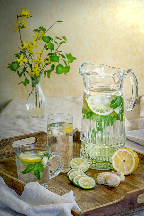 Infused Water - der Tipp f&uuml;r hei&szlig;e Sommertage 