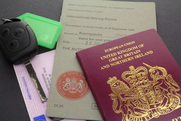 F&uuml;hrerscheine aus verschiedenen Staaten
