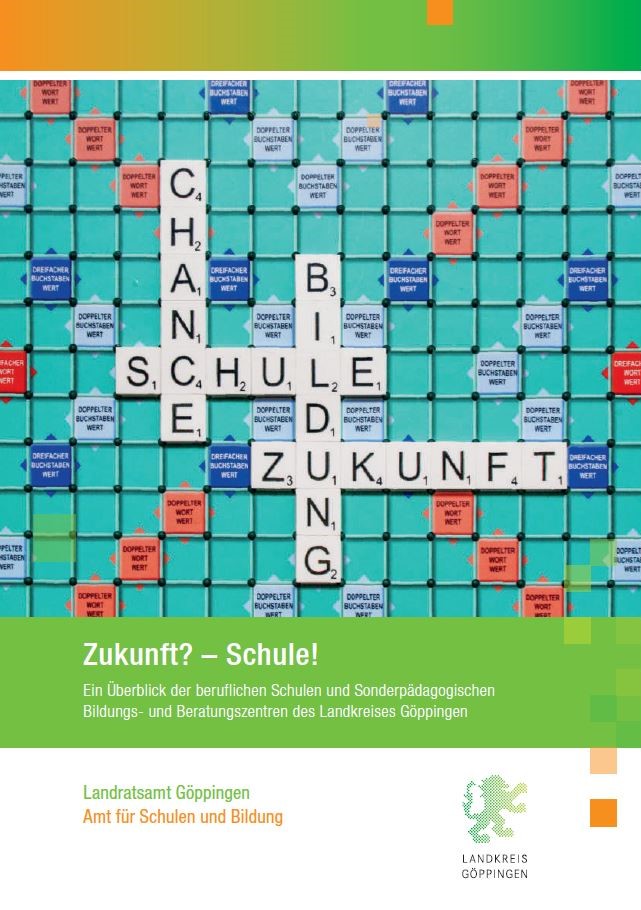 Bild der Titelseite der Brosch&uuml;re "Zukunft? - Schule!"