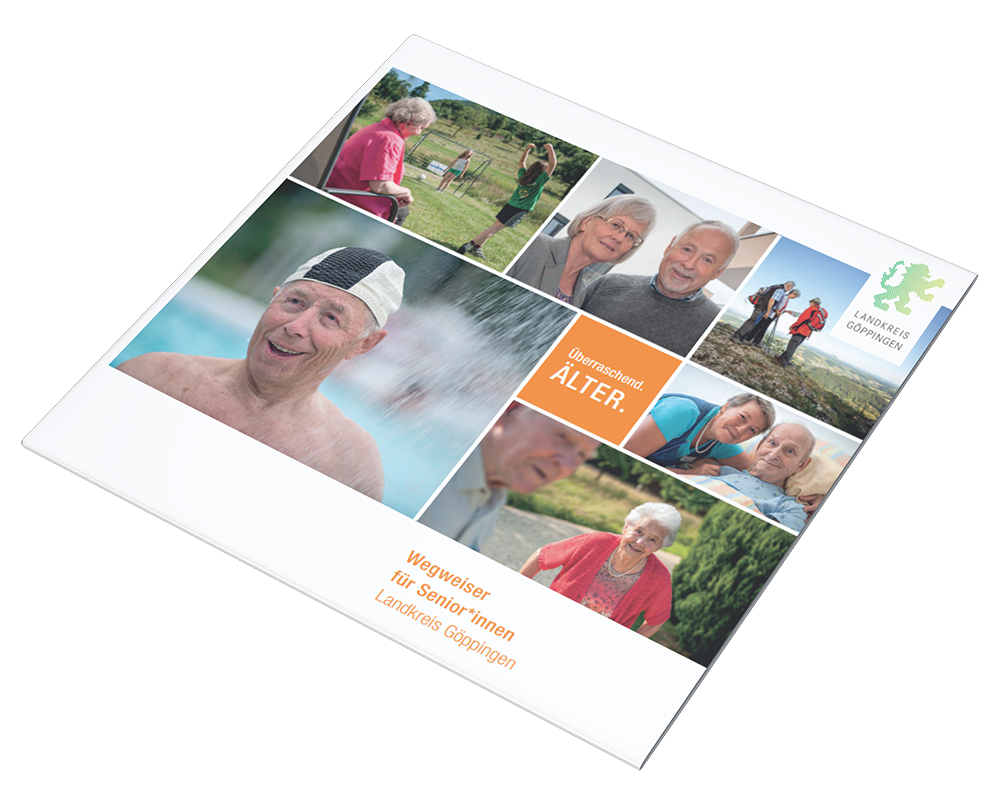 Titelblatt Wegweiser f&uuml;r Seniorinnen und Senioren